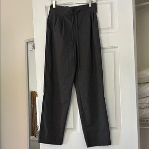 Mango Black Dress Pants with Classic Straight-Leg Cut